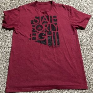 State Forty Eight / Pat Tillman Foundation Maroon T-Shirt Unisex
